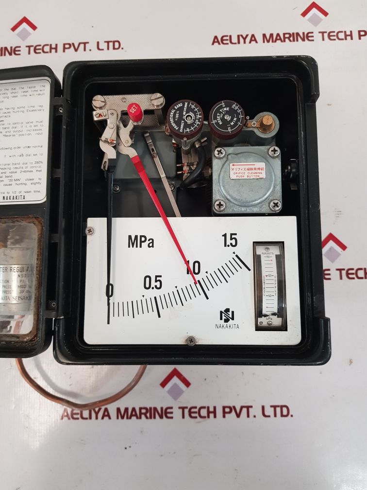 Nakakita Nsps 732 Pressure Controller Scale Range 0-1.5 Mpa
