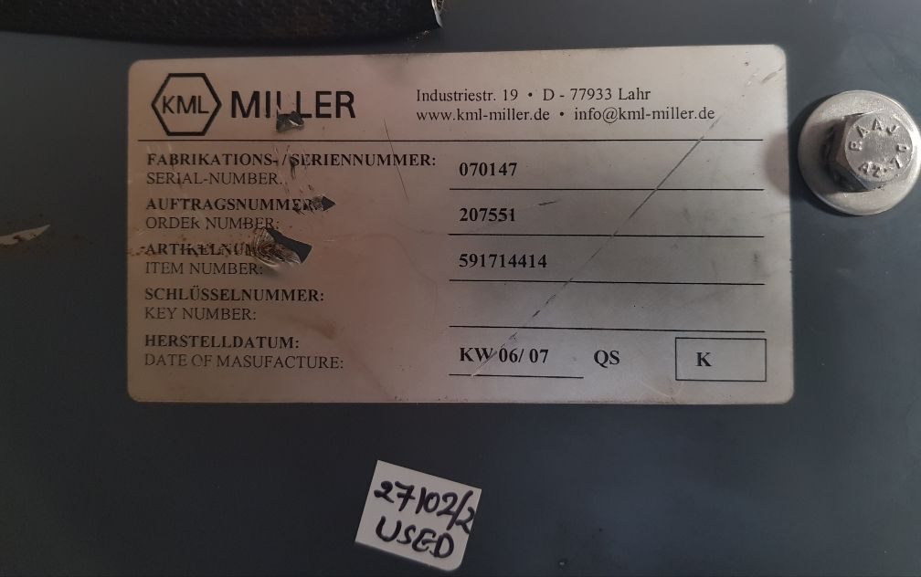 Wohr kaltetechnik/liebherr sk 71009/100-004-560 crane air condition unit