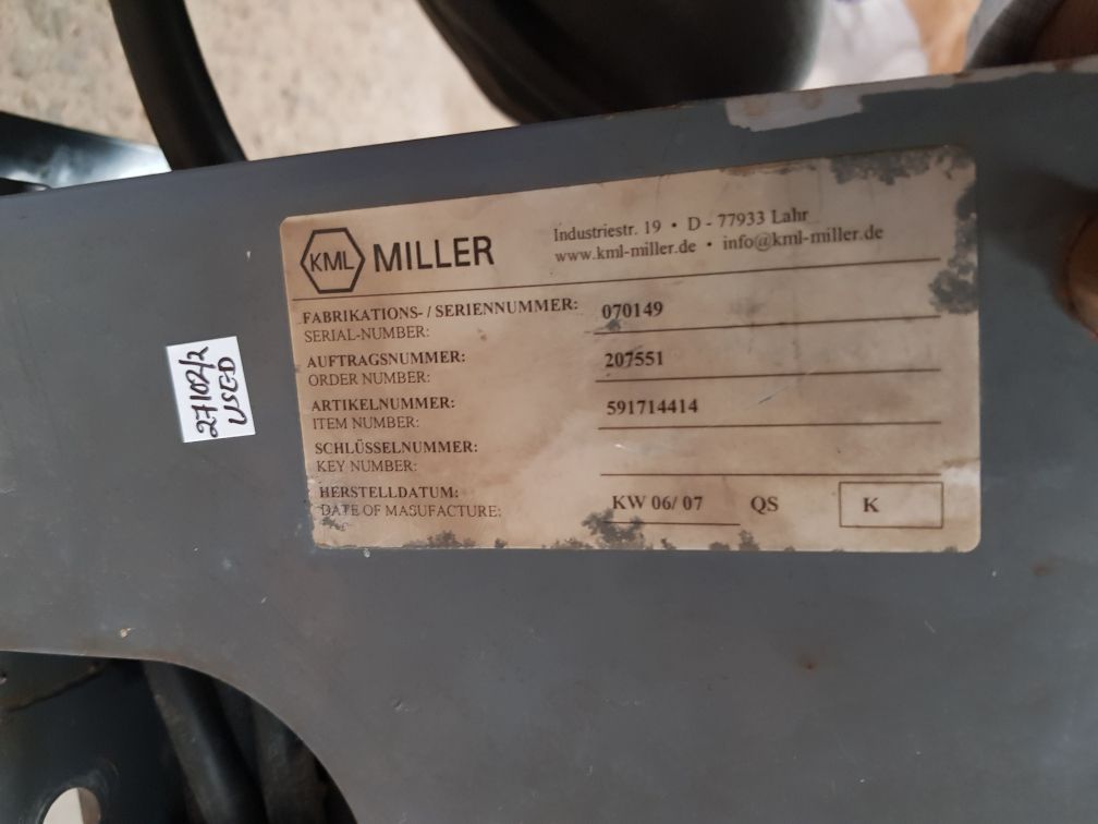 Wohr kaltetechnik/liebherr sk 71009/100-004-560 crane air condition unit