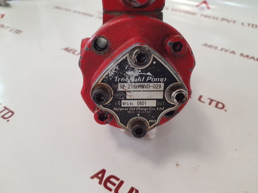 Nippon Oil Pump Top-216Hwmvd-029 Trochoid Pump