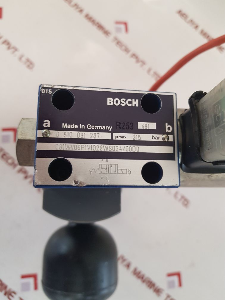 Bosch 0 810 091 287 Directional Control Valve 081Wv06P1V1028Ws024/00D0