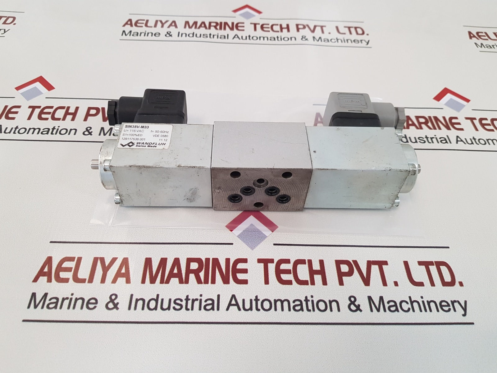 Wandfluh Bm4D42-m33 Hydraulic Solenoid Spool Valve