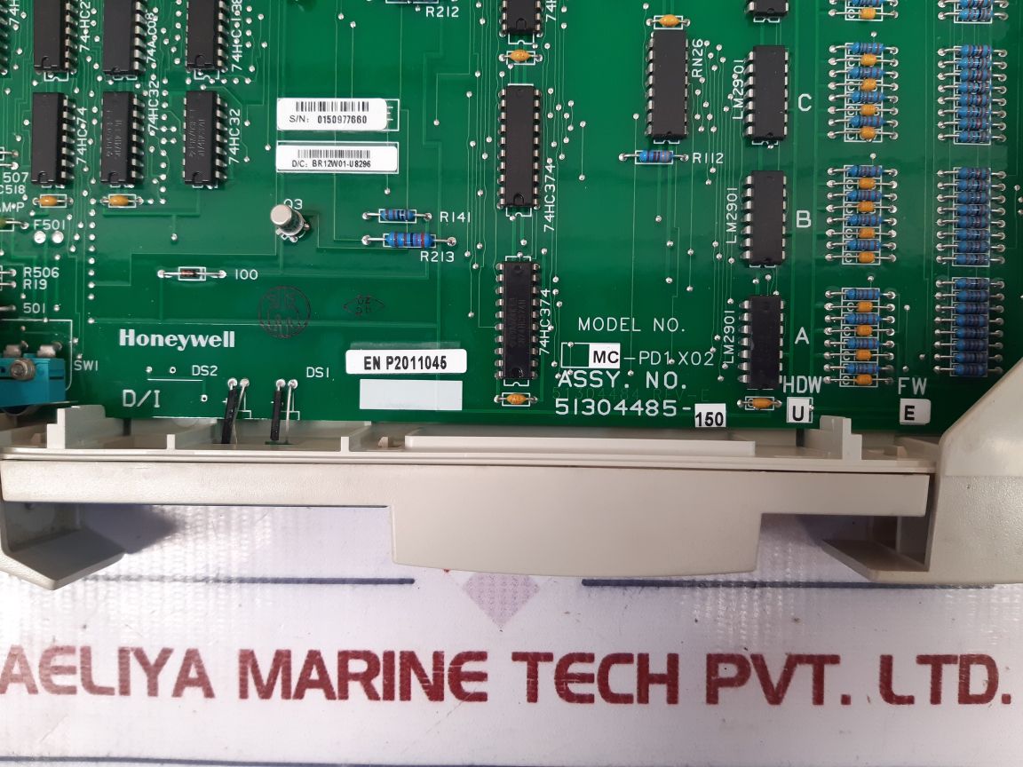 Honeywell Mc-pd1 X02 Digital Input Module Hdw U Fw E