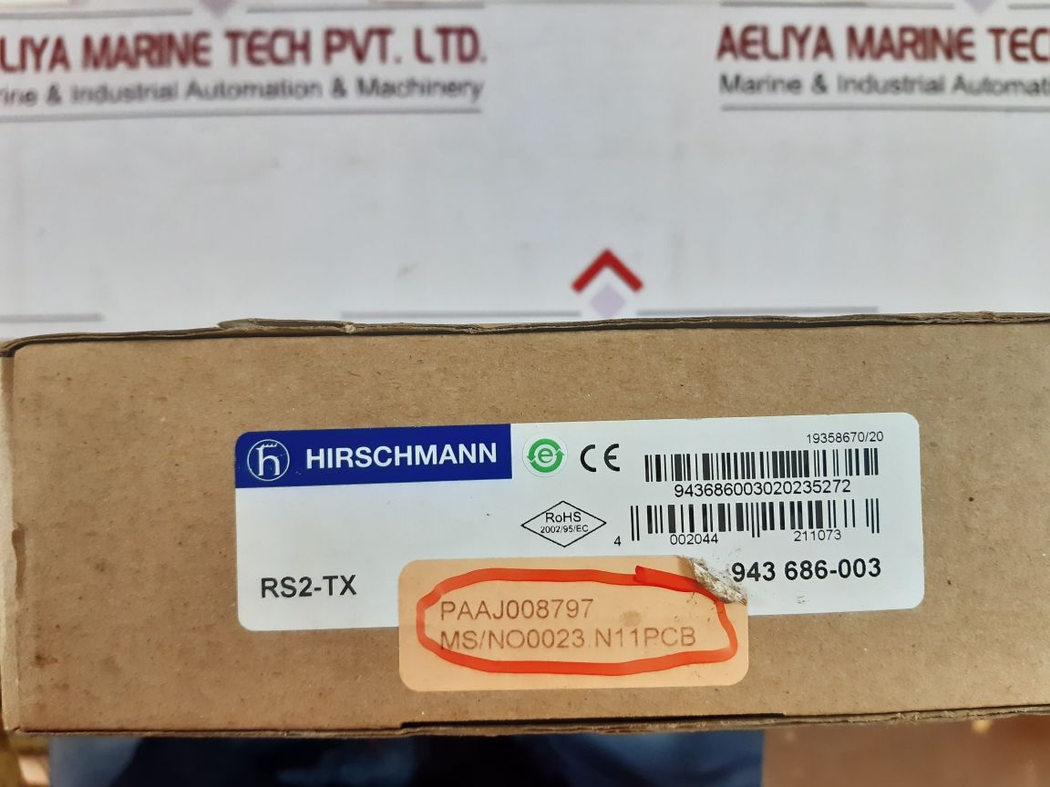 Hirschmann Rs2-tx Industrial Ethernet Rail Switch 2