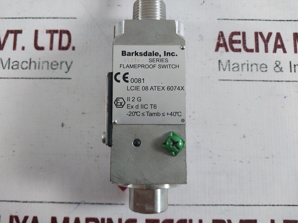 Barksdale 9692X-1Cc-3-s0694 Flameproof Switch With Rexroth 100% Ed Solenoid Coil