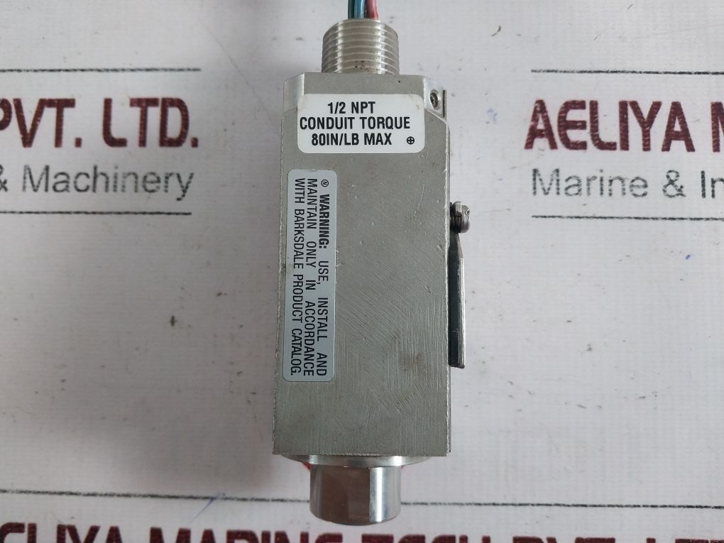 Barksdale 9692X-1Cc-3-s0694 Flameproof Switch With Rexroth 100% Ed Solenoid Coil