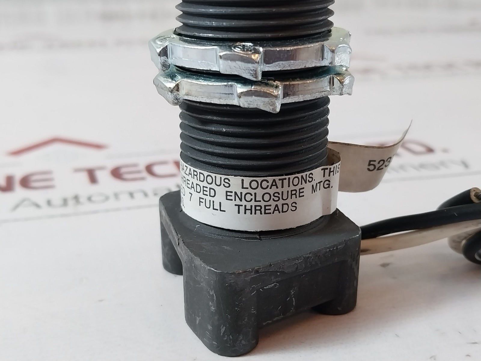 Adalet 5237-7 Explosion Proof Pilot Light/Switch Redseries Xlp