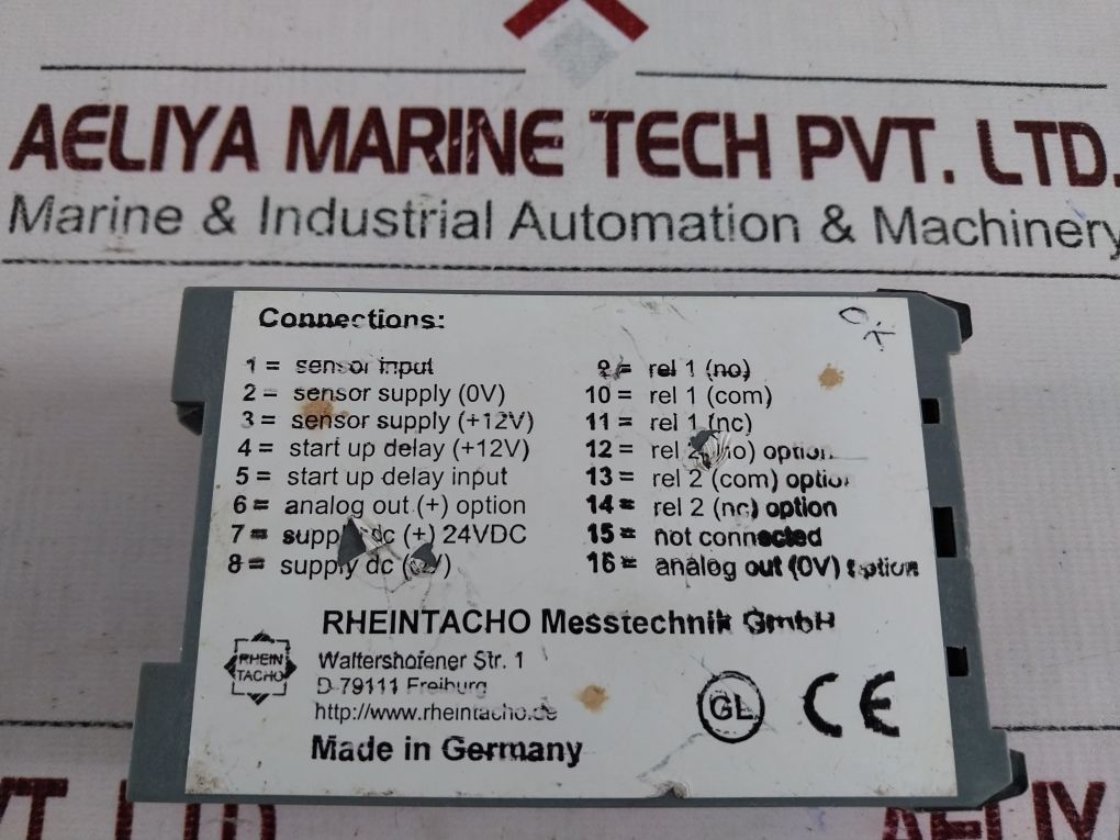 Rheintacho 5823.200 Speed Monitor