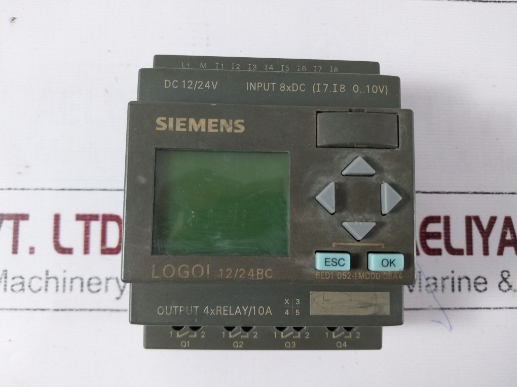 Siemens 6Ed1 052-1Md00-0Ba4 Logic Module S C-t3A45144
