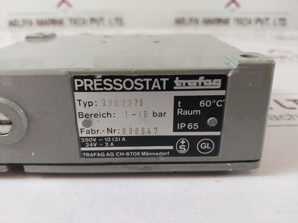 Trafag 900.2379 Pressostat/Pressure Switch 1-16 Bar