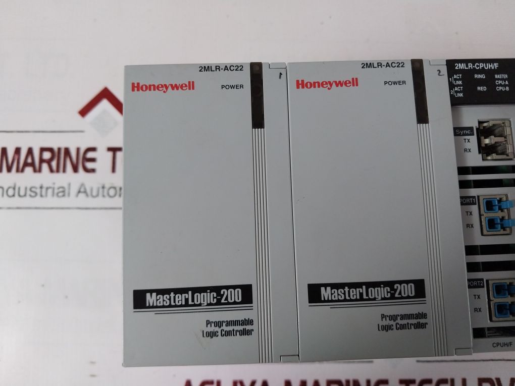 Honeywell Masterlogic-200 2Mlr-ac22,2Mlr-cpuh/F,2Mll-efmt,2Mll-efmf,2Mlr-m06P