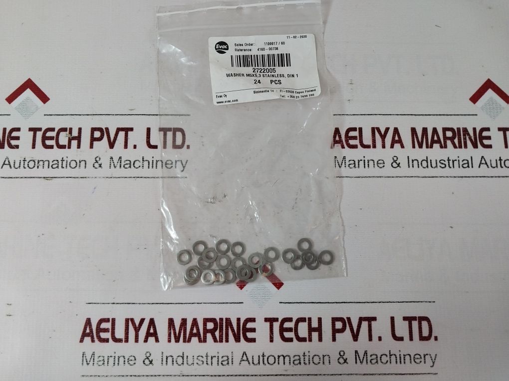 Evac 5779300 Brace Rst For Discharge Valve Set