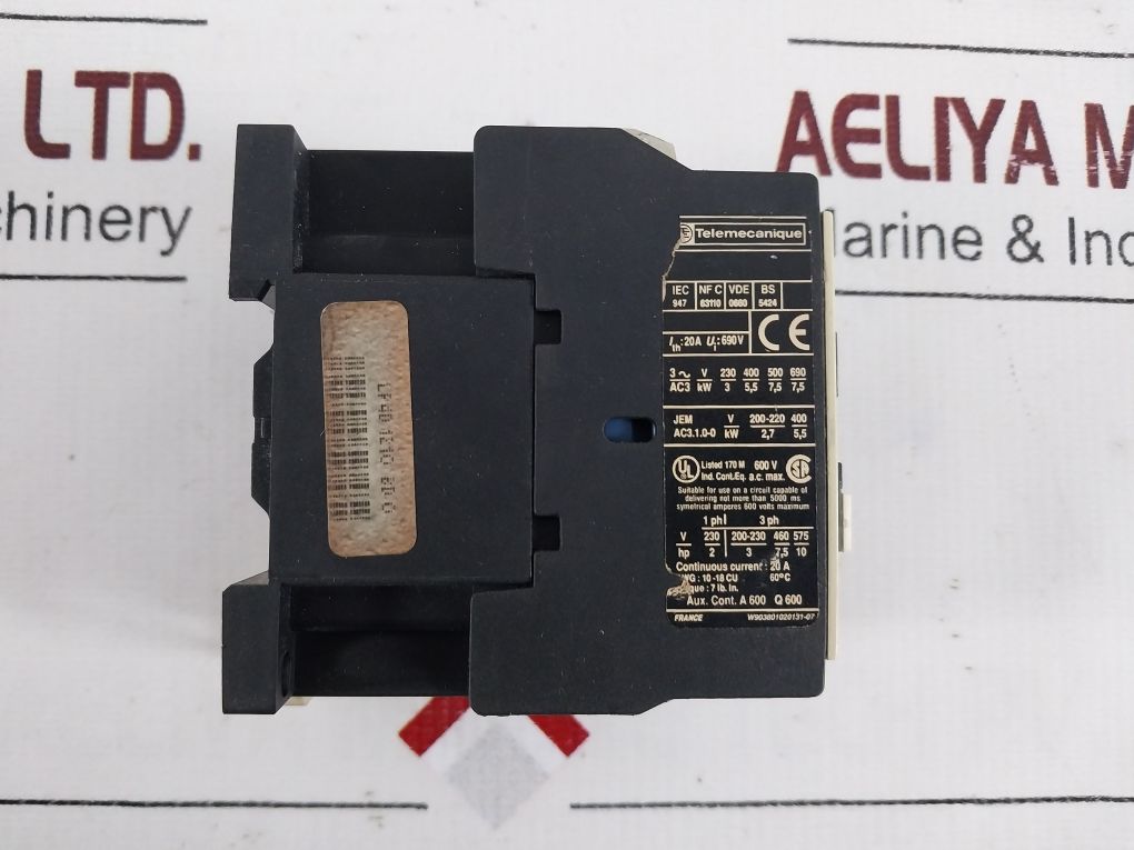 Telemecanique Lp4 D1210Bd Contactor