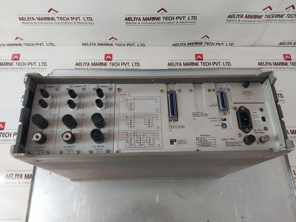 Yokogawa 253313 Digital Power Meter 250V 48-63Hz