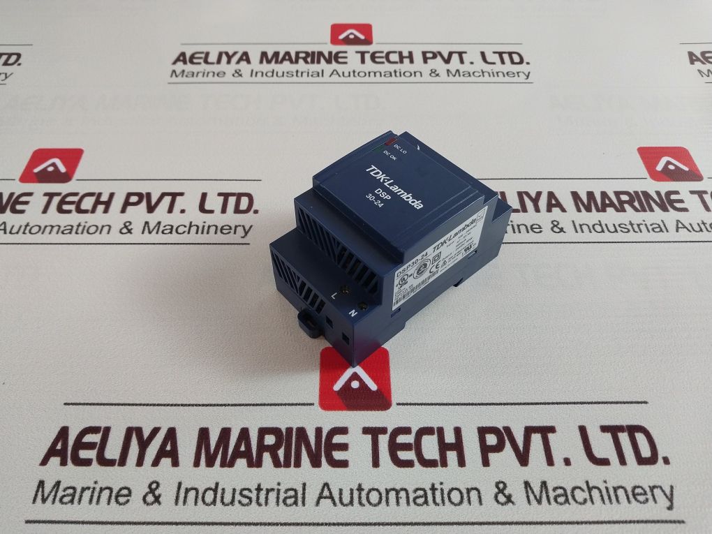 Tdk-lambda Dsp30-24 Din Rail Power Supply