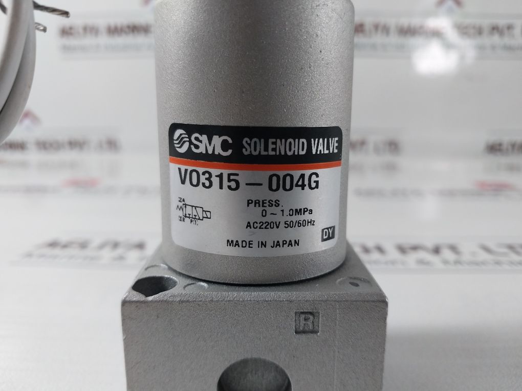 Smc V0315-004G Solenoid Valve 0~1.0 Mpa
