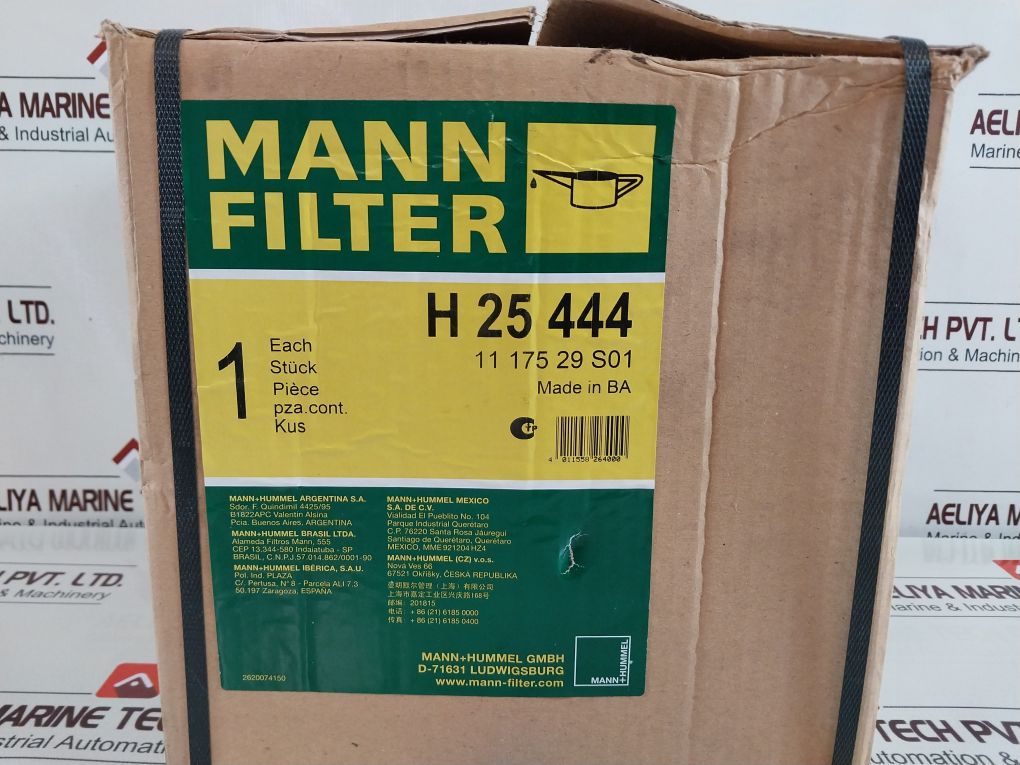 Mann Filter H 25 444 Oil Filter Element
