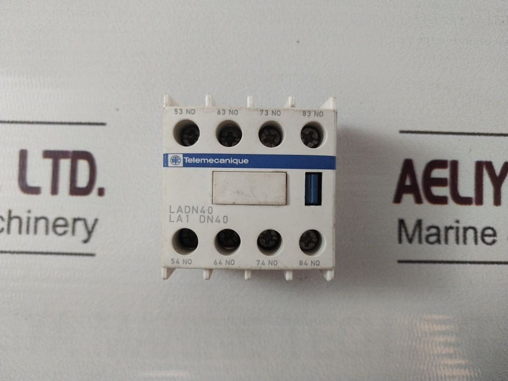 Lot Of 2X Telemecanique Ladn40 Contact Block 690V 10A