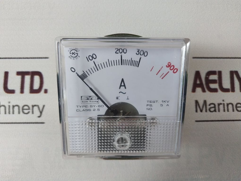 Sam Young Sy-60 Ammeter 0-300/900A Free Shipping