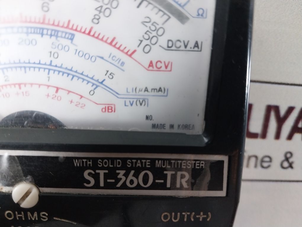 Saehan Electric St-360-tr Multitester