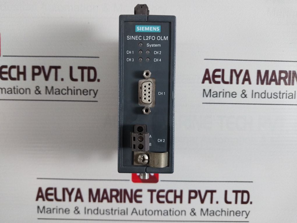 Siemens 6Gk1502-4Ab10 Optical Link Module Sinec L2Fo Olm 022S 24Vdc, 250Ma