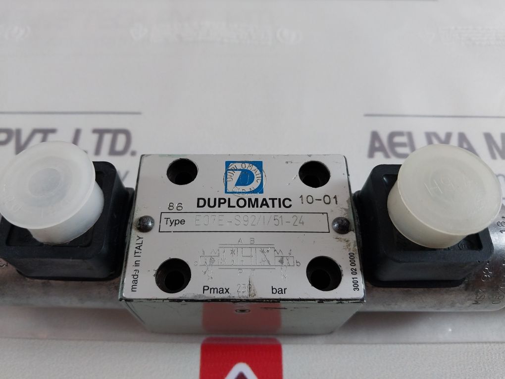 Duplomatic E07E-s92/I/51-24 Valve