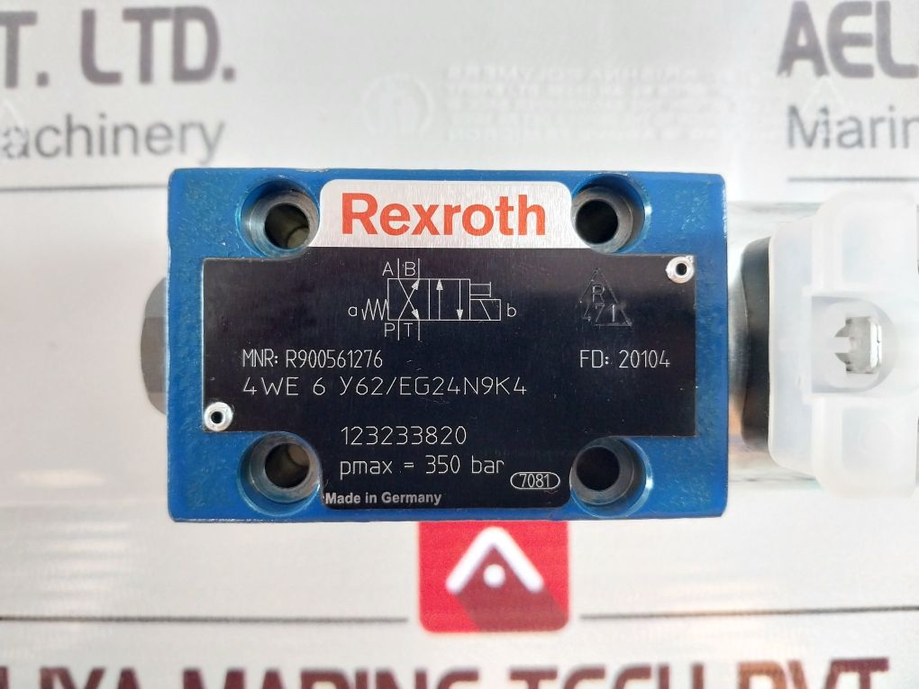 Rexroth R900561276 Directional Control Valve 4We 6 Y62/Eg24N9K4