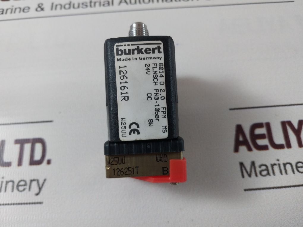 Burkert 6014 D 2,0 Fpm Ms Solenoid Valve
