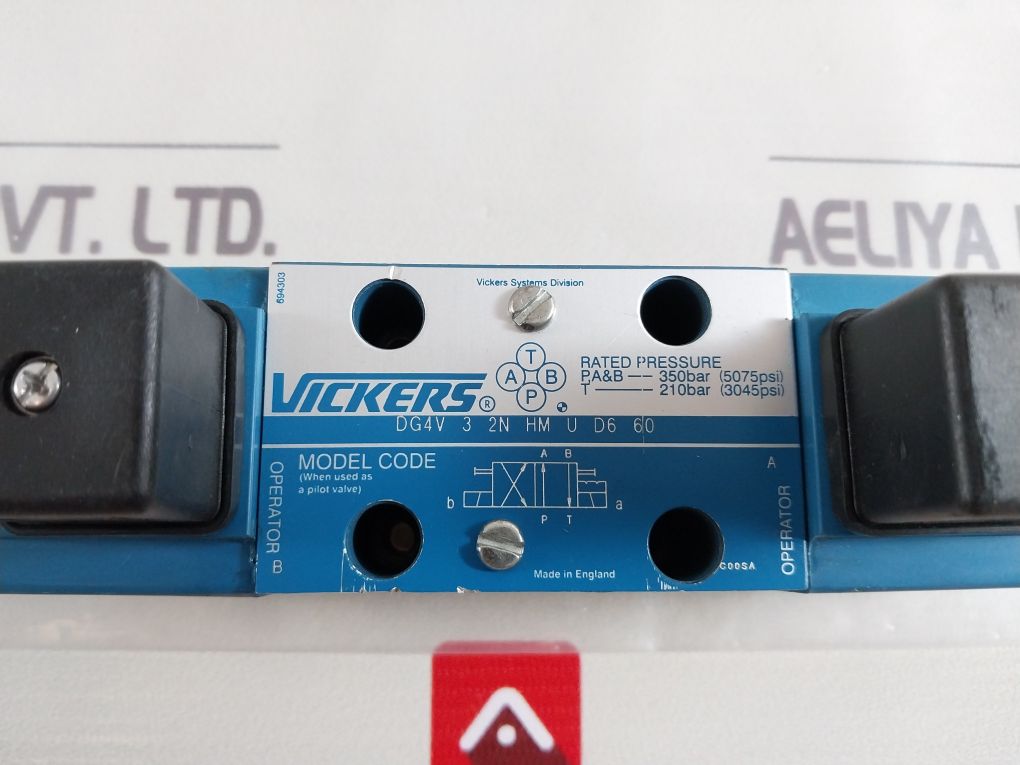 Vickers Dg4V 3 2N Hm U D6 60 Directional Control Valve 507834