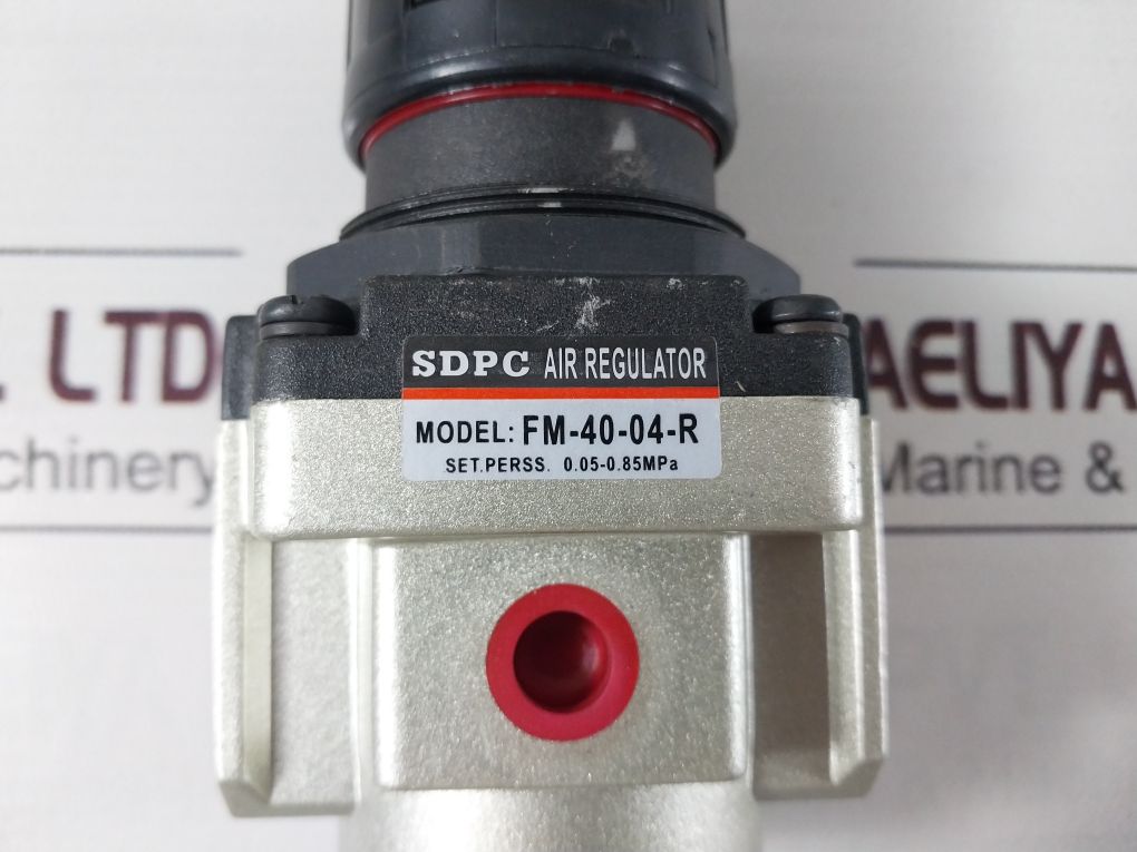 Sdpc Fm-40-04-r Air Regulator Set