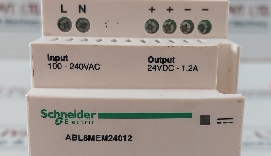 Schneider Electric Abl8Mem24012 Power Supply E209287