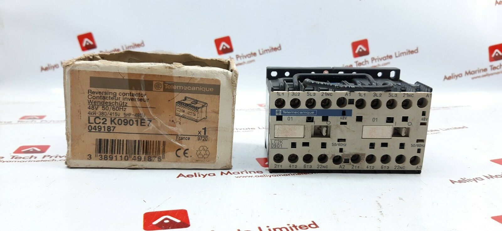 Telemecanique lc2k0901 reversing contactor