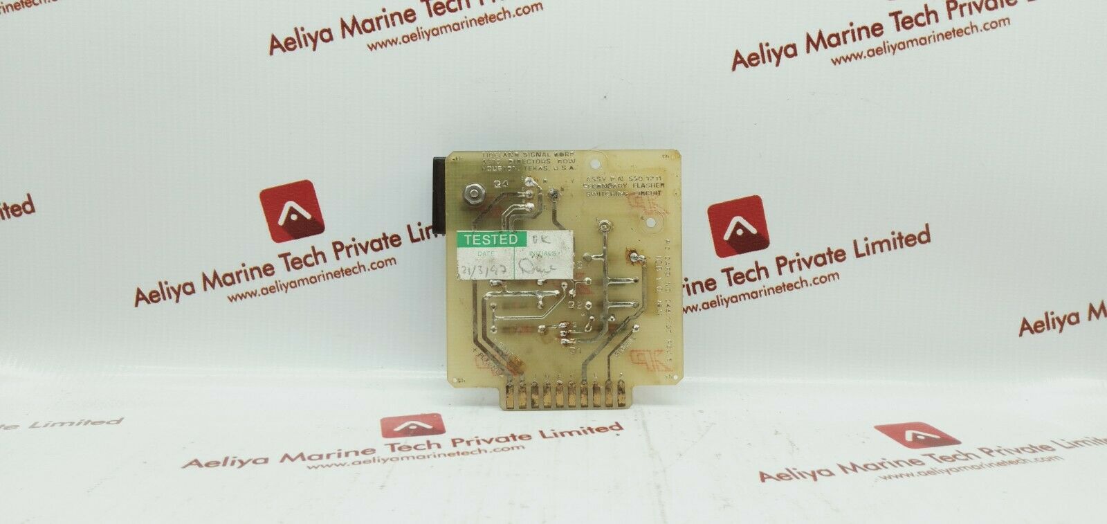 Tideland 530.1211 seconoary flasher switching circuit