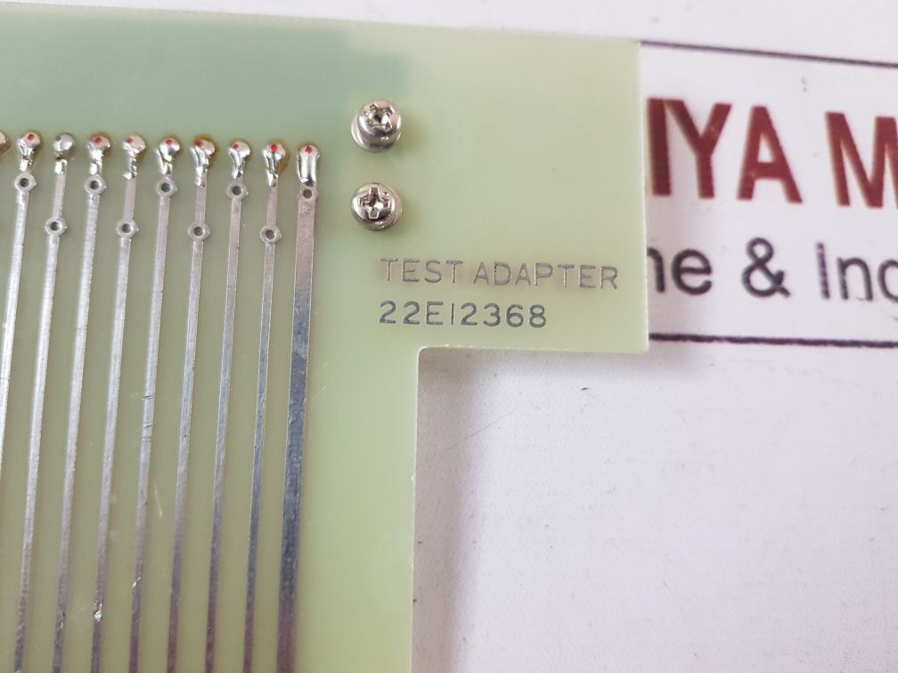 22Ei2368 Test Adapter Card
