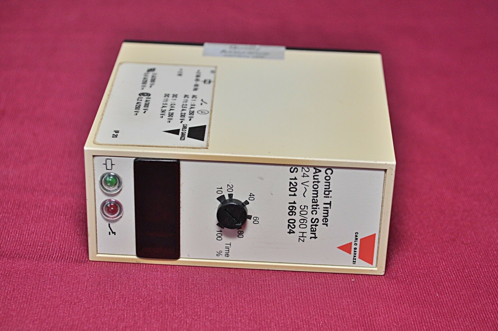 Carlo gavazzi s 1201 166 024 combi timer 24v~ 50/60 hz