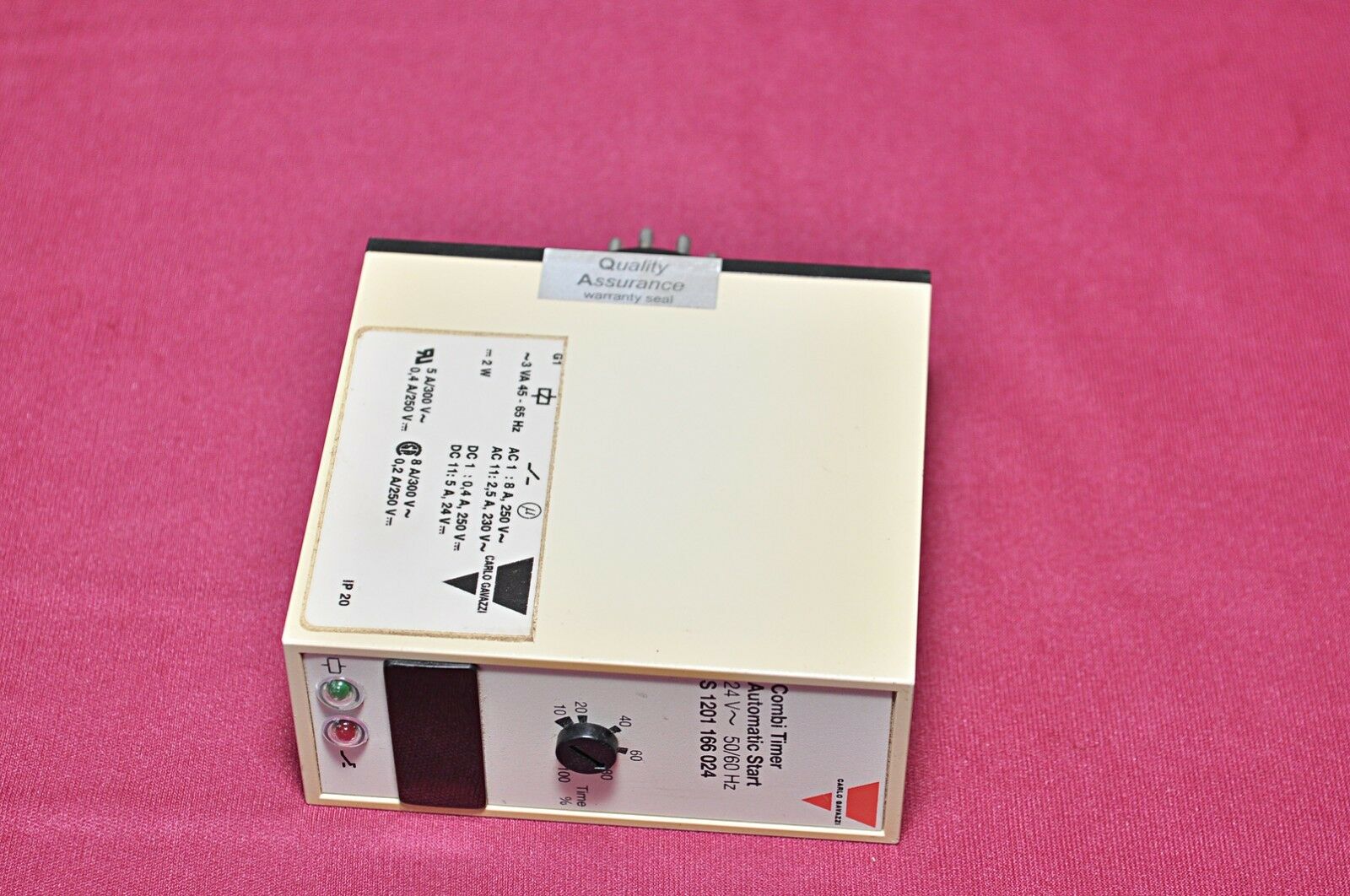 Carlo gavazzi s 1201 166 024 combi timer 24v~ 50/60 hz