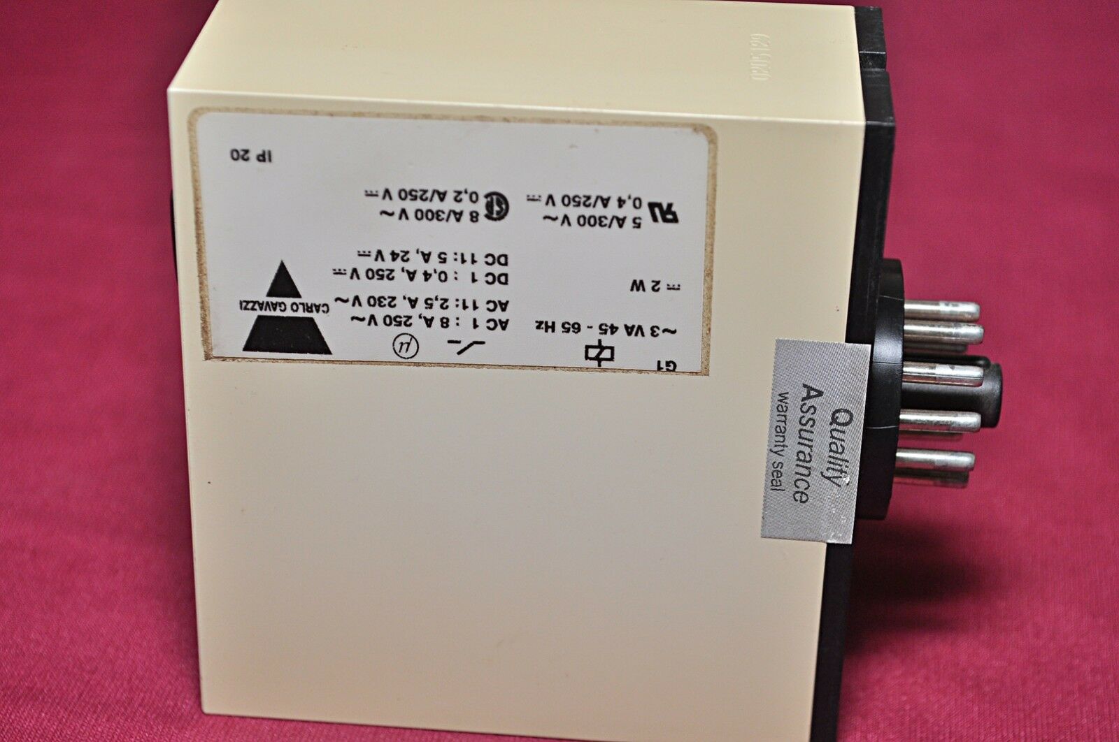 Carlo gavazzi s 1201 166 024 combi timer 24v~ 50/60 hz