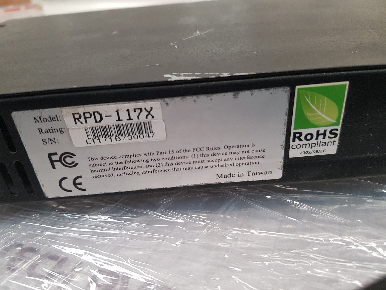 Rpd-117x data processing terminal