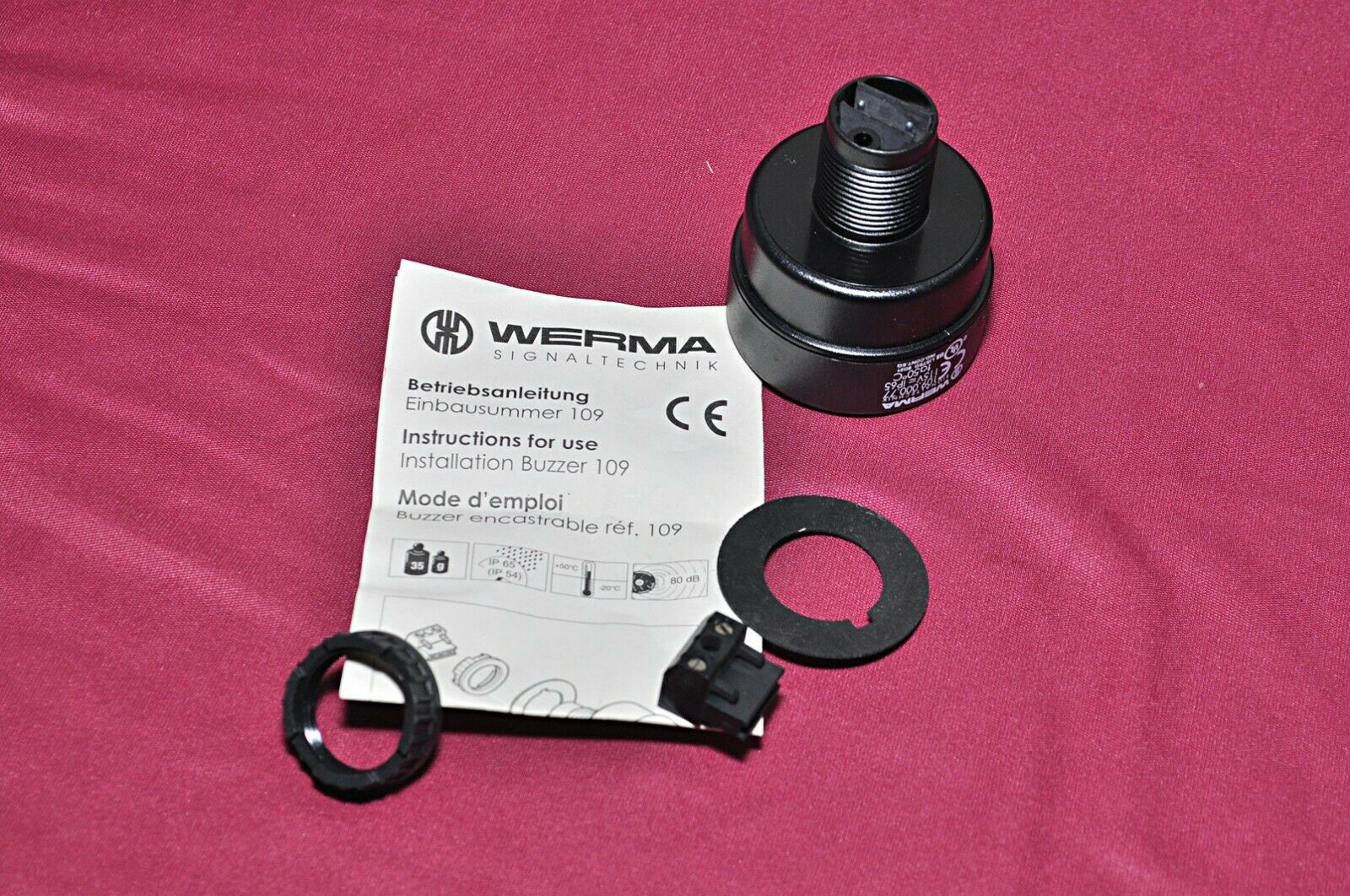 Werma signaltechnik 109.000.77 115v-~