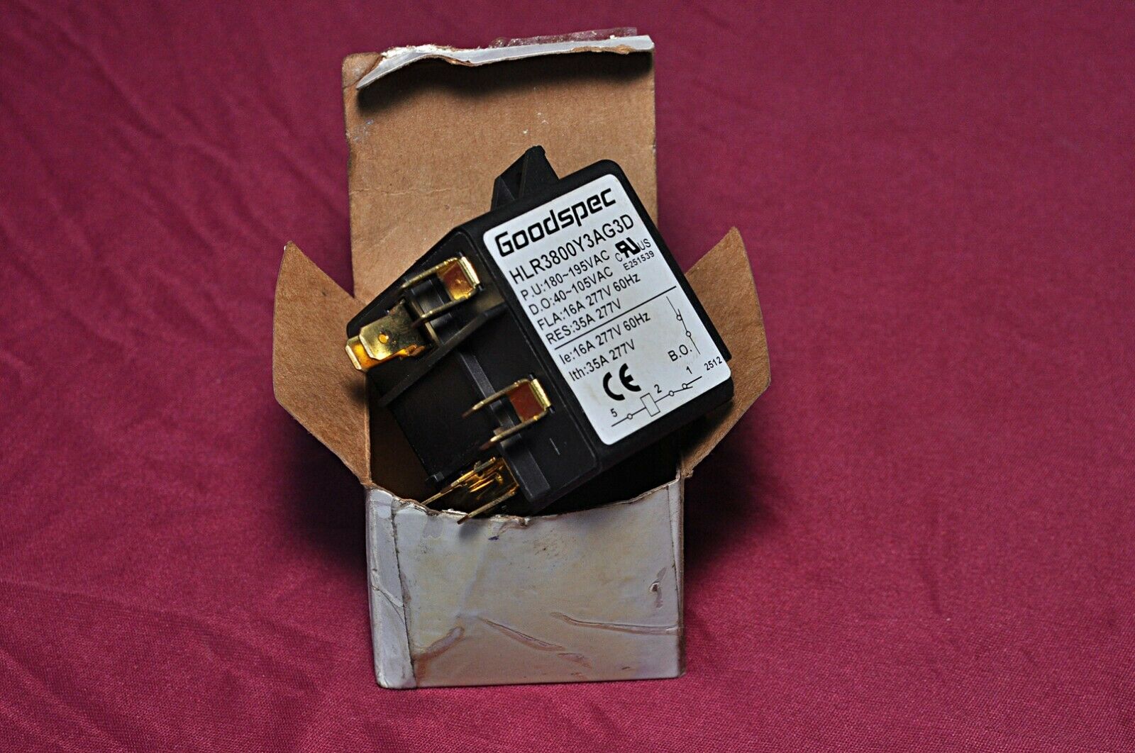 Goodspec hlr3800y3ag3d relay