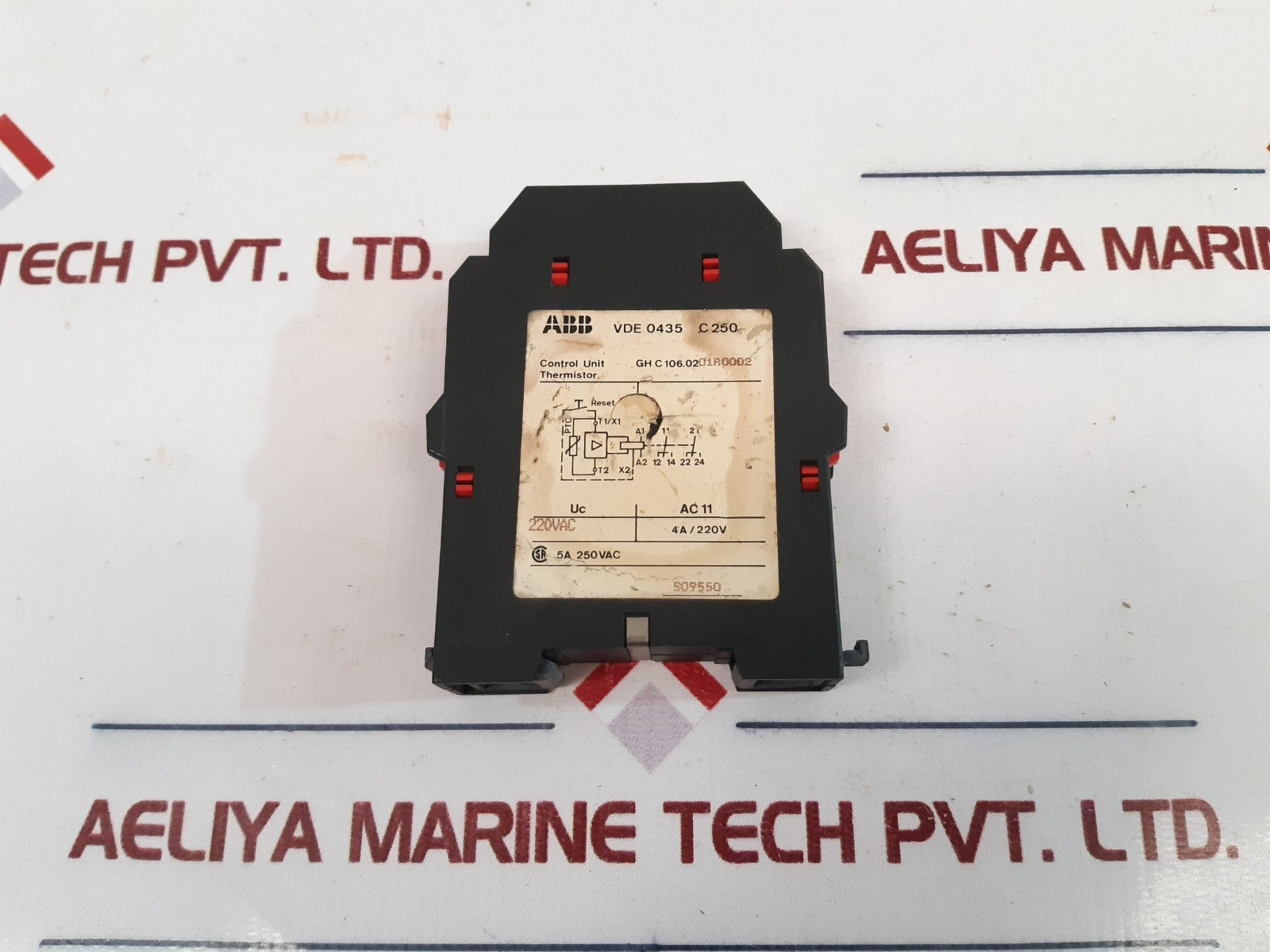 Abb c106.02 thermistor control unit gh c106.0201r0002