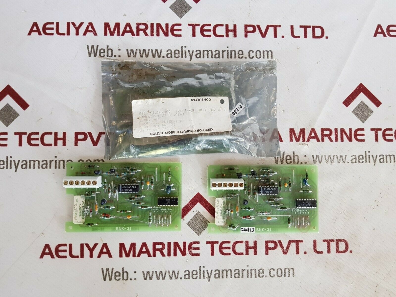 Autronica bnk-31 pcb 7211-636.0001