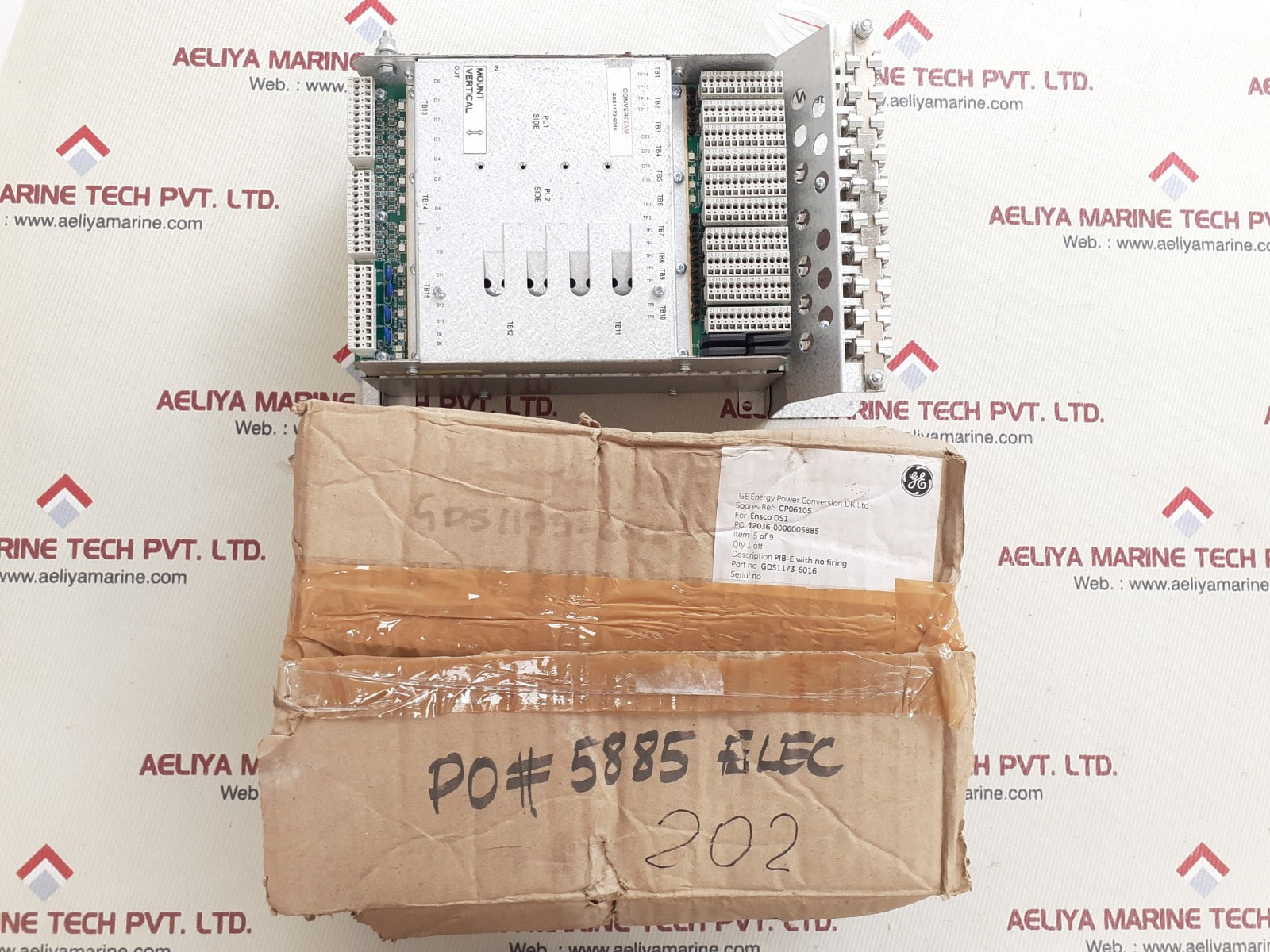 Ge converteam gds1173-6016 power interface board