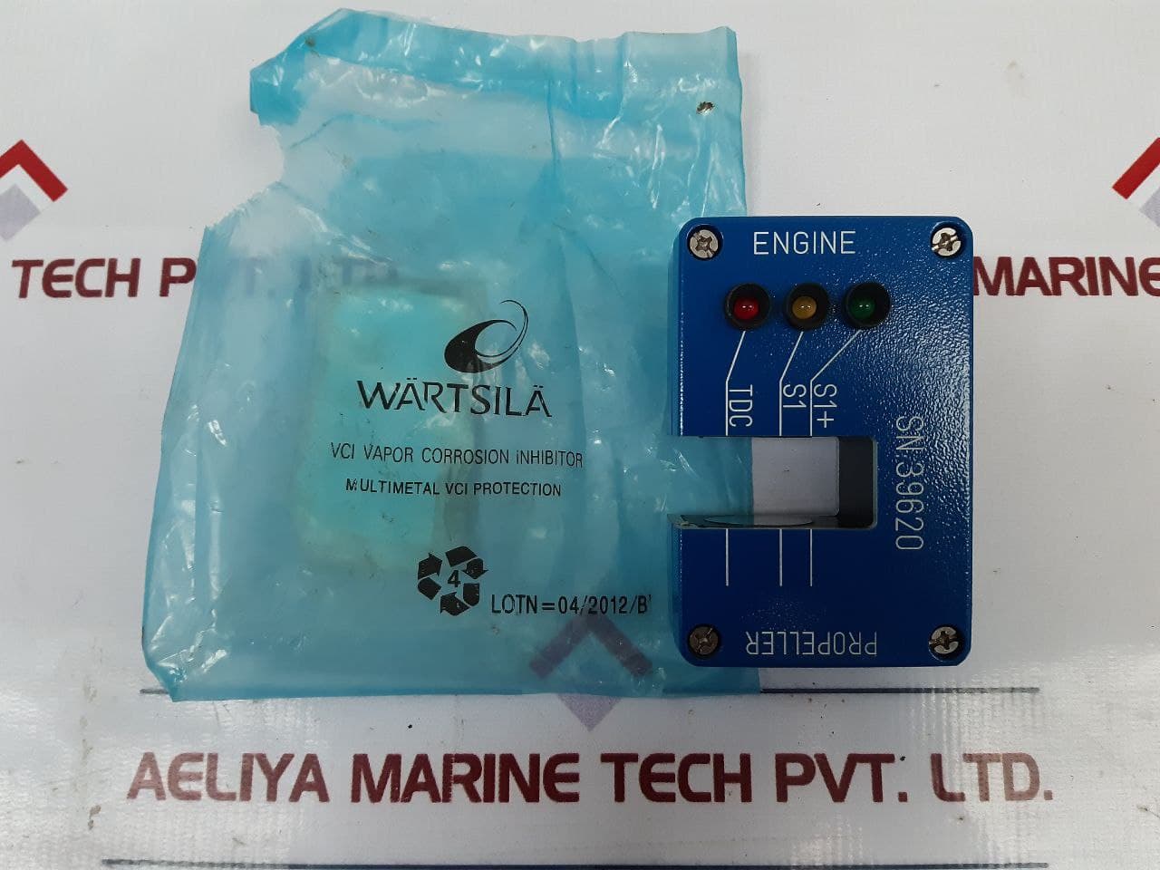 Me cylinder lubricatior system d92225 sensor