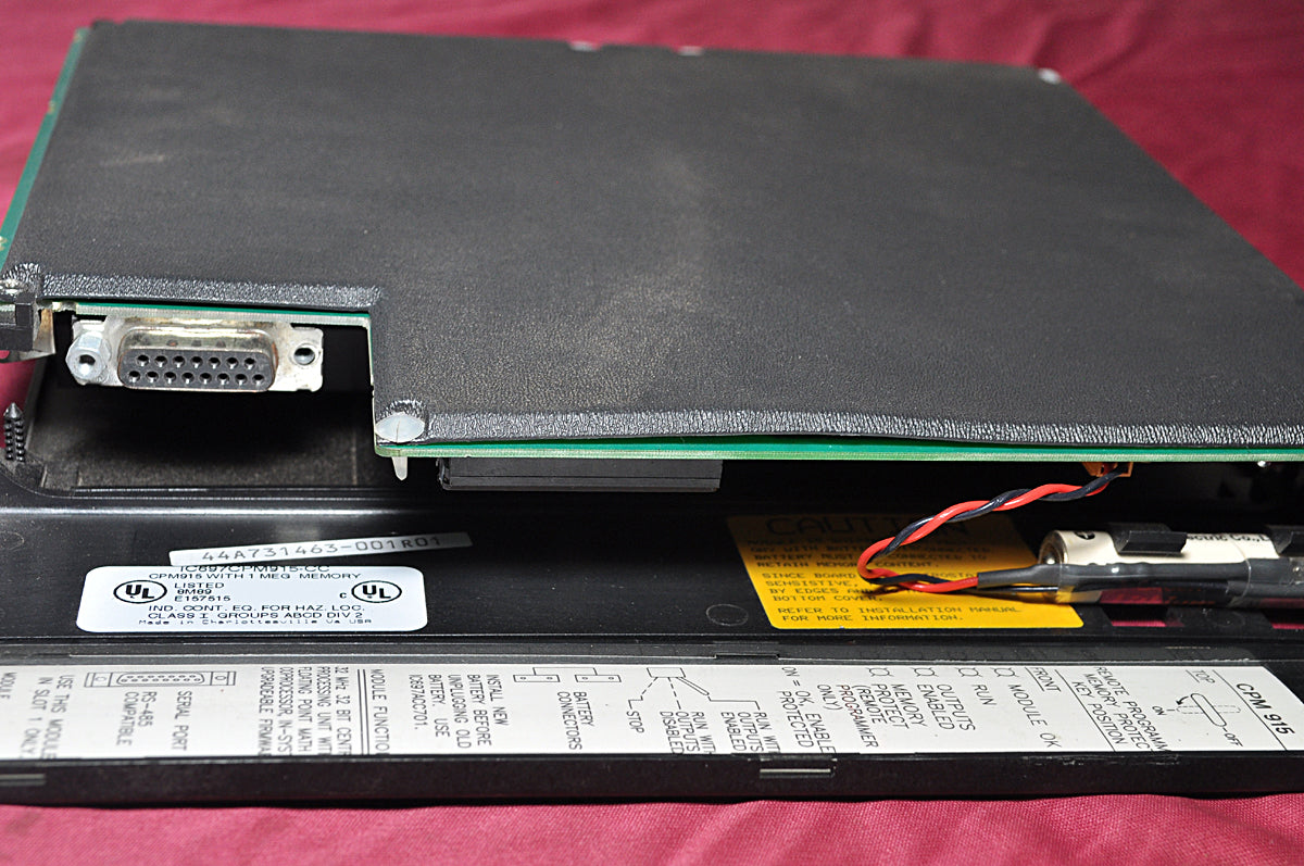 Ge Fanuc ic697cpm915-cc programmable controller
