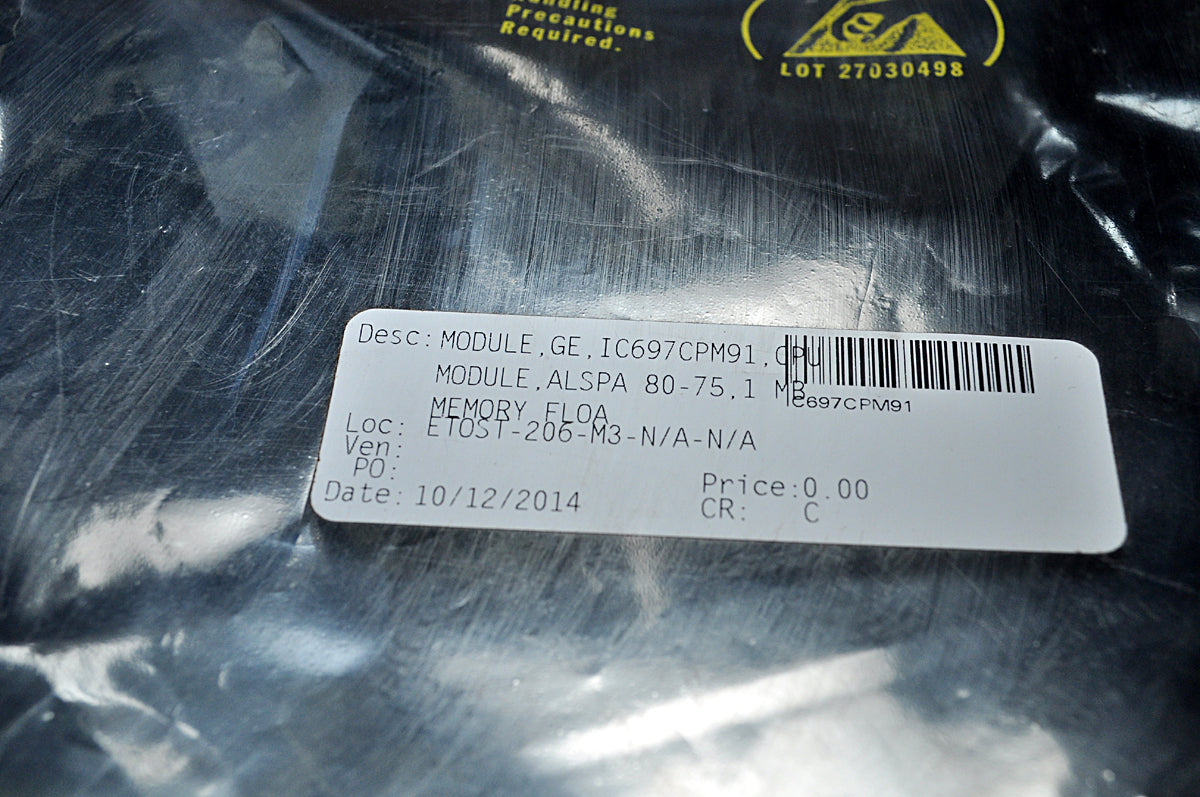 Ge Fanuc ic697cpm915-cc programmable controller