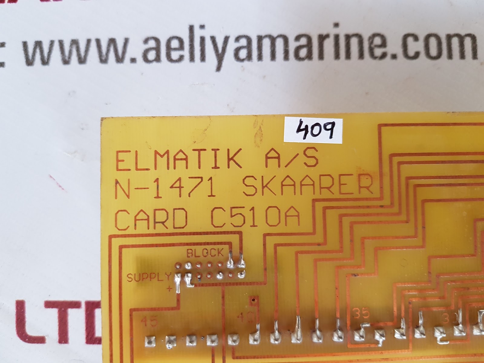 Elmatik c510a pcb card