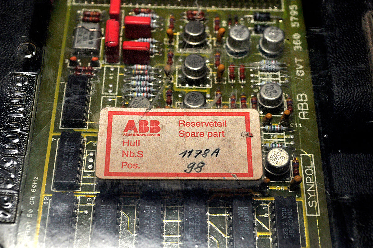 Abb gvt 360 5795 under frequency setting