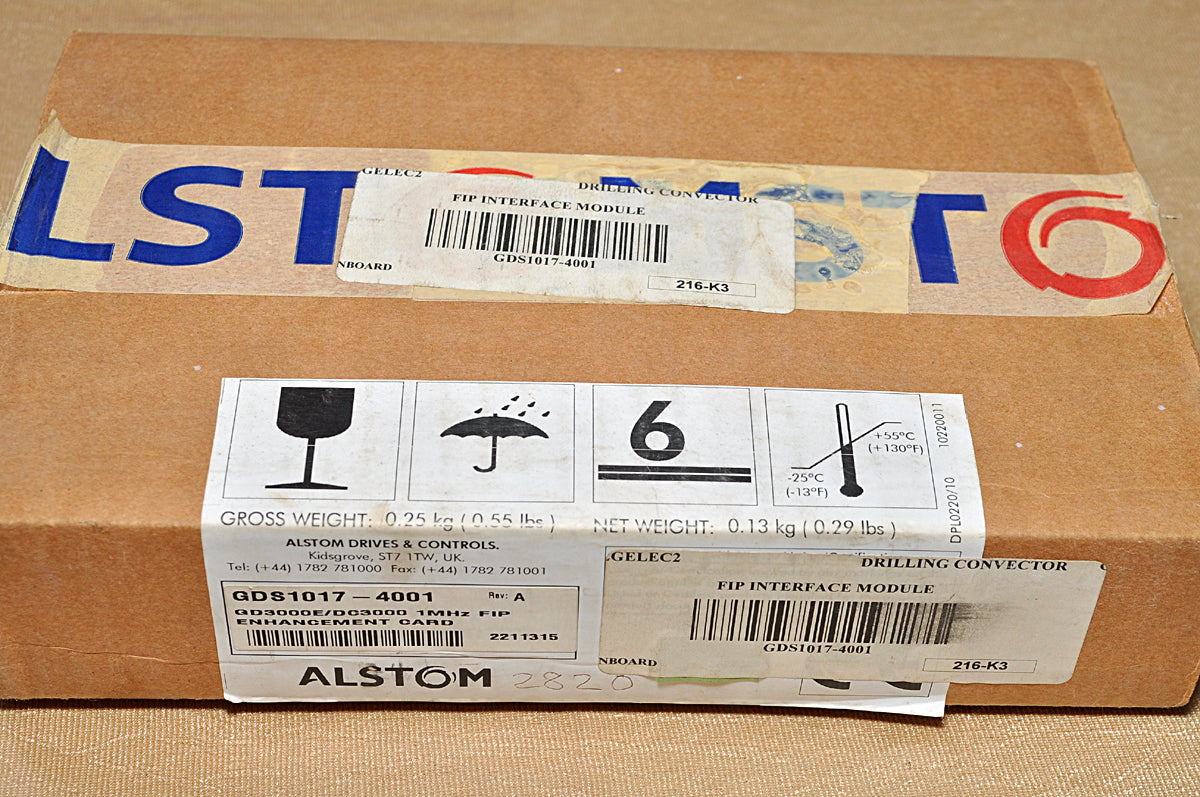 Cegelec alstom drived & control gds1017 4001