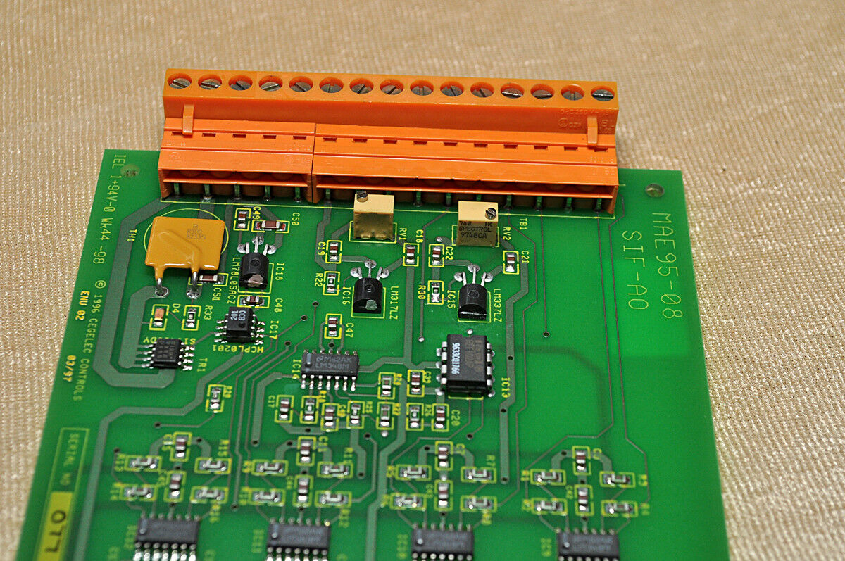 Cegelec mae95-08 circuit card